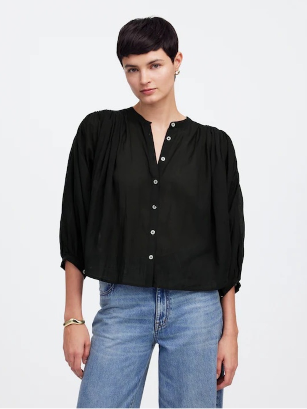 Madewell Balloon-Sleeve Top